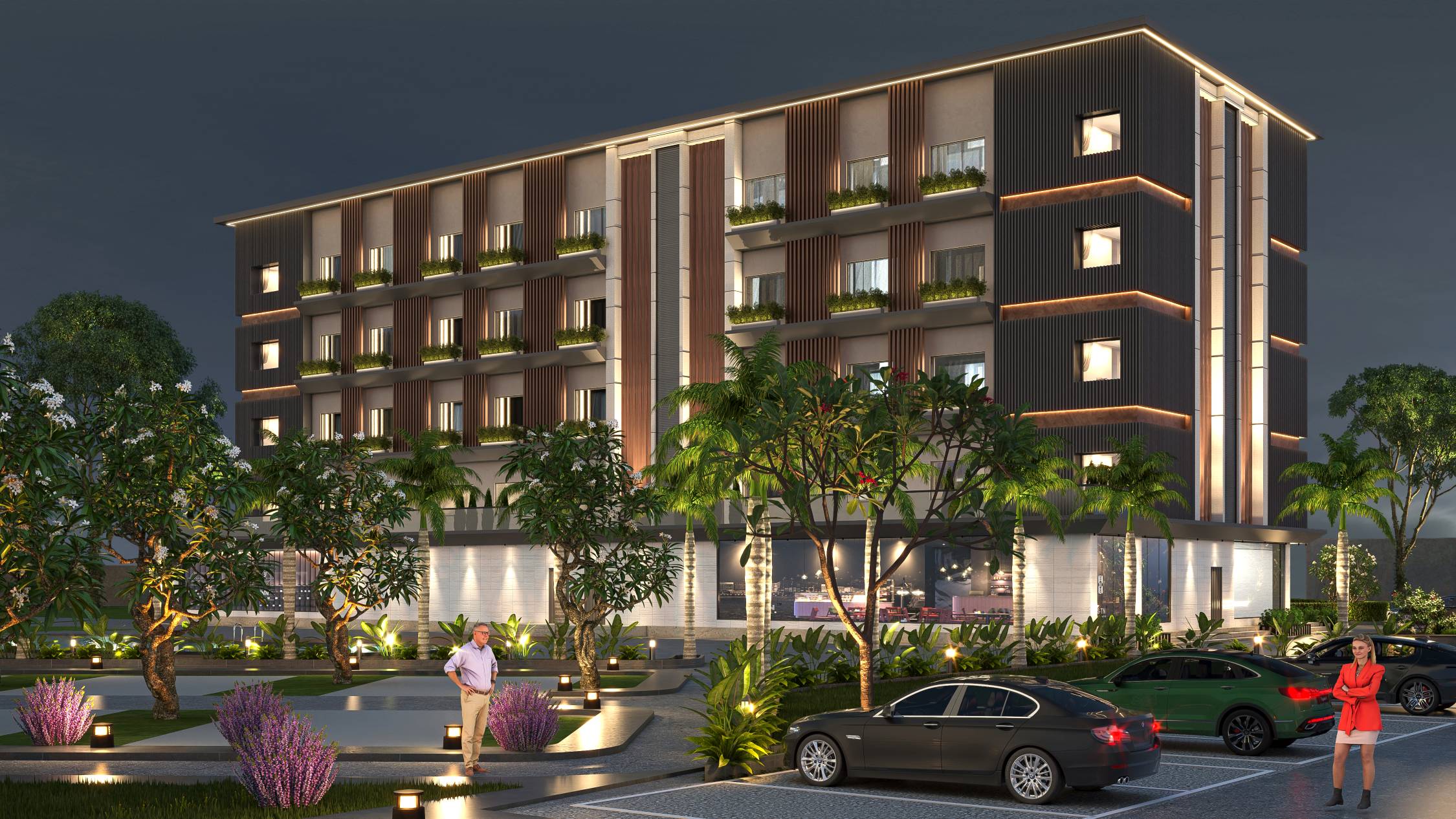 Eco-Responsive Mid-Rise Hospitality