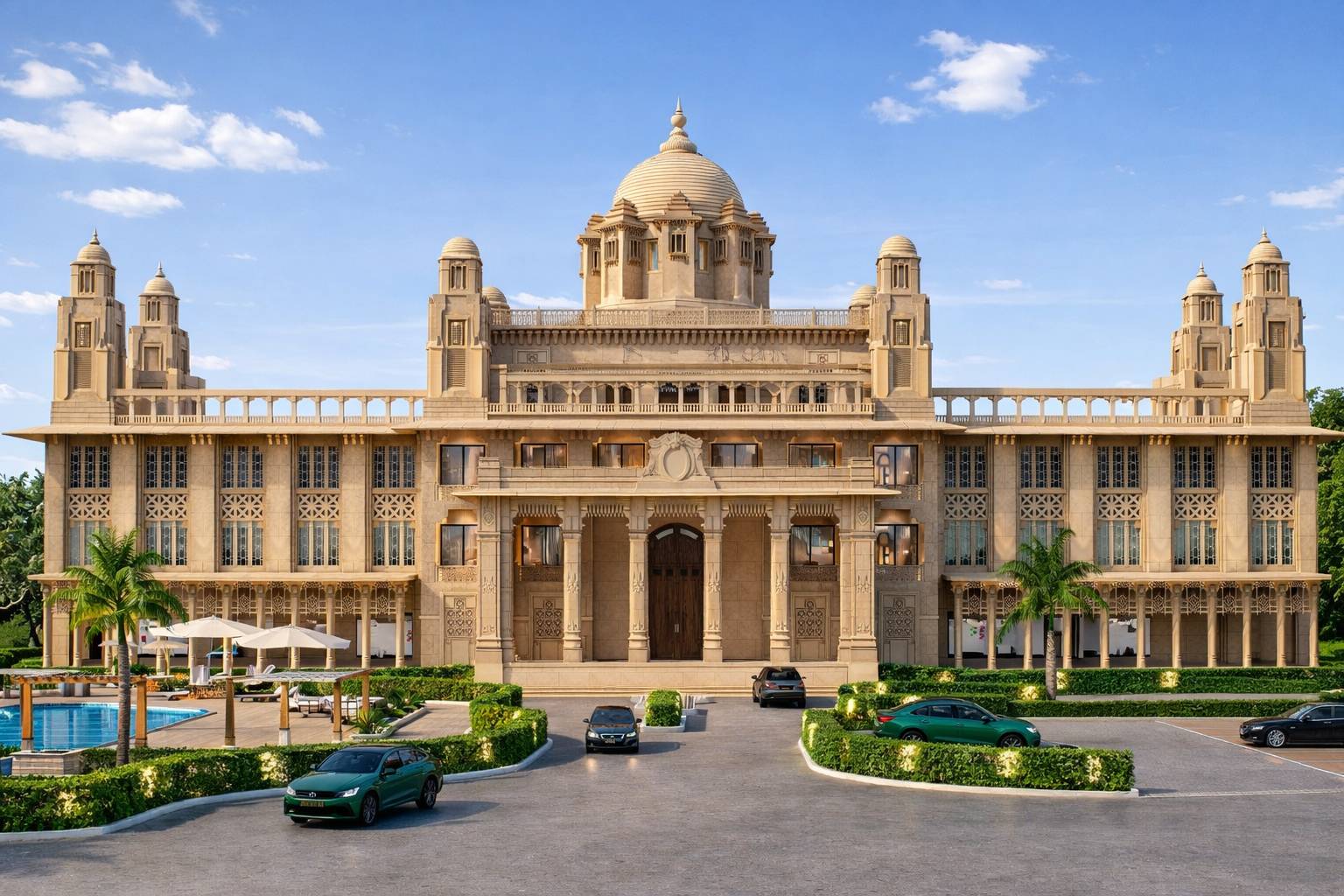 Indo-Saracenic Heritage Elevation