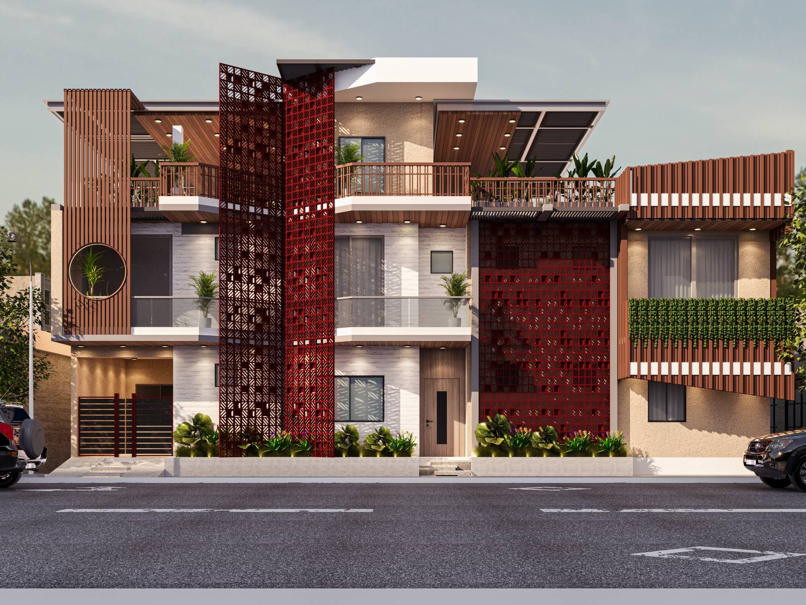 Biophilic Modern Residential Villa