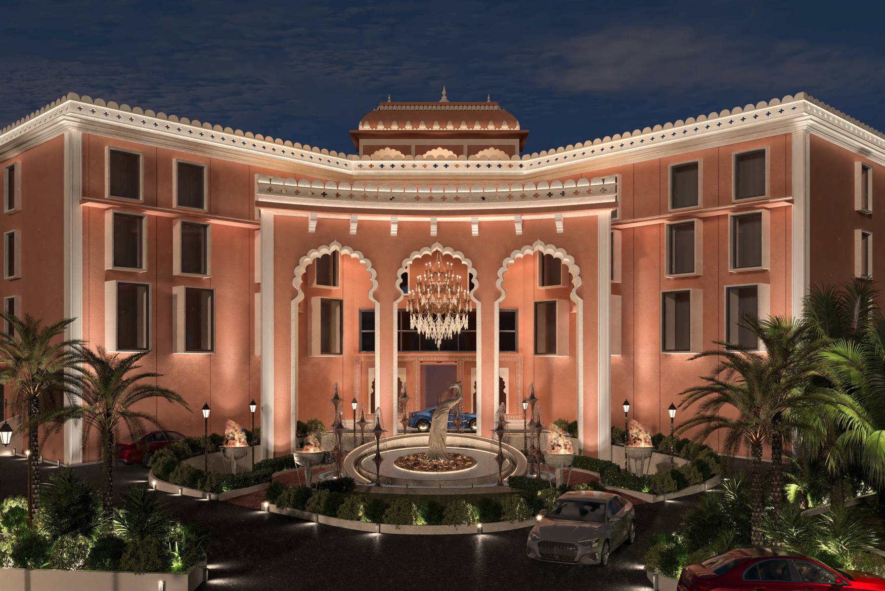 Neo-Classical Commercial Arcade